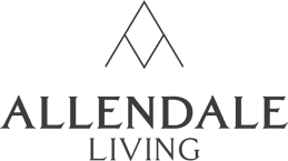 Dark version of the Allendale Living logo